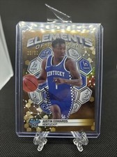 2023-24 Bowman Best U Justin Edwards Elements Of The Game Gold /50 RC SSP