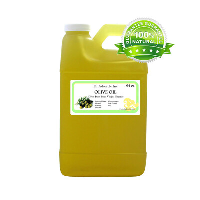 Pure Olive Oil Extra Virgin Organic 2 oz 4 oz 8 oz up to Gallon by Dr.Adoroble 