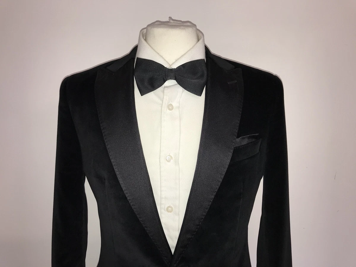 Hugo boss velvet dinner jacket outlet