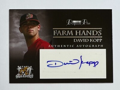 2007 Tristar Prospects Farm Hands #FH-DK David Kopp Auto AR66