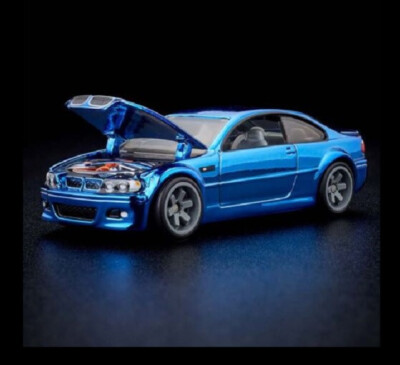HOT WHEELS RLC LIMITED 2006 BMW M3 REAL RIDERS ESTORIL BLUE