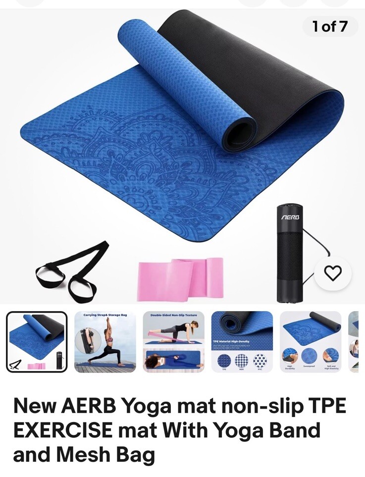 Cheap non slip yoga mat amazon Clearance