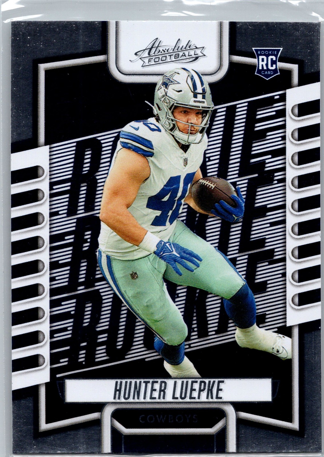 Hunter Luepke - 2023 Panini Absolute #198 Retail Rookie Dallas Cowboys