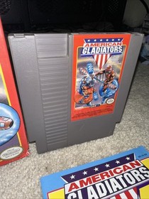 American Gladiators - Nintendo NES  Video Game Complete CIB - Great Shape!
