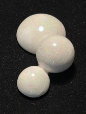 Vintage Ceramic Wall Bubbles White Translucen...