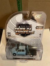Greenlight Dually Drivers 2018  Ram dually flatbed ROBIN EGG BLUE