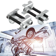 2pcs Adjustable Coil Spring Spacers for Vehicle Suspension Lift and Lowering