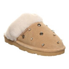 Bearpaw Loki Nova Women's Sparkle Slippers Iced Coffee - 6 Medium