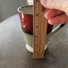 Pier 1 Imports Stoneware Red Scroll Mug — photo 7