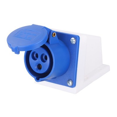IP44 220-240V 16A 2P+E 3 Pin EEC Sockets for Aviation