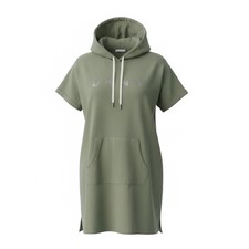 DKNY Olive Hoodie Dress Medium