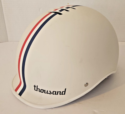 Thousand Heritage Bike & Skate Helmet Speedway White - Adult Small - Nice!
