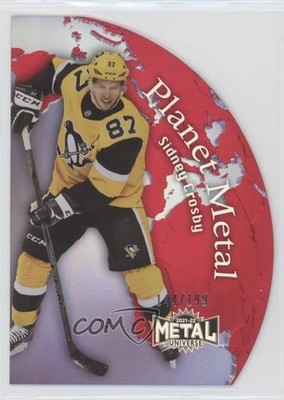 2021 Skybox Metal Universe Planet Red Achievement /199 Sidney Crosby #PM-1 0lx3