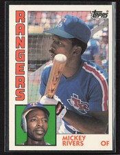 1984 Topps Tiffany #504 Mickey Rivers (NM)