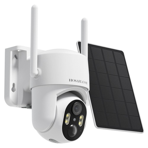 Sec Camera Solar Security Cameras Wireless Outdoor, 360° PTZ Remote Cameras for ...