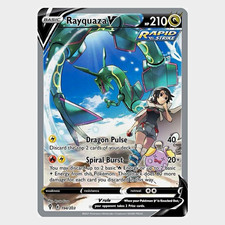 rayquaza v pokemon card price Rayquaza V None / None / 2 TCGplayer Tip Rayquaza V - SWSH07: Evolving