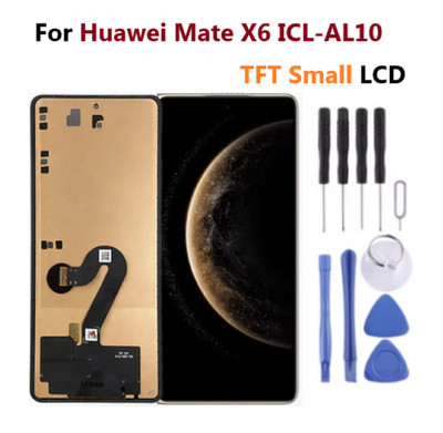 For Huawei Mate X6 ICL-AL10 TFT Small LCD Screen Display Touch Digitizer Replace