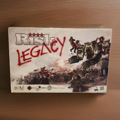 Hasbro Risk Legacy Strategy Board Game - Open Box - SEALED COMPONENTS - Unplayed