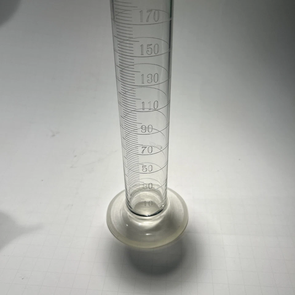 Cilindro Graduado Corning 250 ml Vidrio Pyrex con Tapón de Vidrio 19 Foto 4 de 4