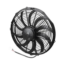Spal Cooling Fan 30102042; High Performance Curved Blade 14 in. Electric, Puller