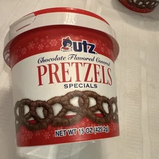 UTZ Chocolate Flavored Covered Pretzels 15 oz 1 count limited Edition!