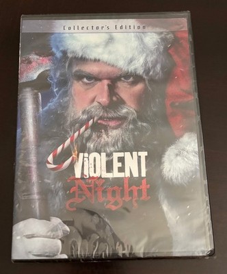 Violent Night Collector's Edition DVD 2022 David Harbour Leguizamo New Sealed