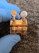 Vintage Harrison Clarinet "H" Ligature - Gold Plated - Size C
