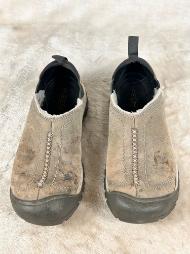 Keen Schuhe Damen 7 Weite Kaci Winter Slipper Grau Freizeit Komfort Flats 1017392 - Bild 4 von 7