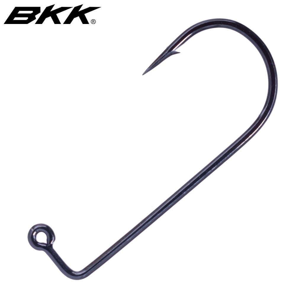 BKK Fishing Medium Wire Carbon Steel Jig Hook 9050-NP 20 100pcs 9290₽