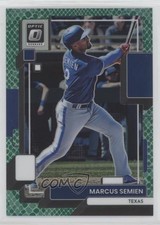 2022 Panini Donruss Optic Green Dragon Prizm 61/99 Marcus Semien #111 0s1o
