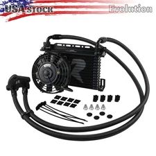 13 Row Oil Cooler Cooling Fan Kit for Mini Cooper S R50 R52 R53 1.6L 2002-2006