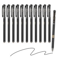 24Er Pack Schwarze Gelstifte 0,5Mm Mittelspitze FüR Rollerball Pen, Stil 4