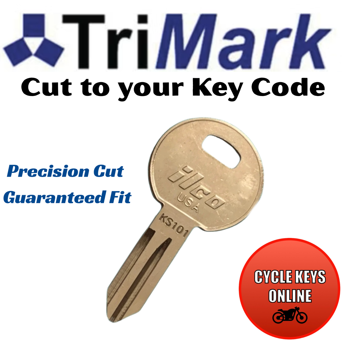 Trimark lock keys for Camper RV Motorhome cut to code key codes