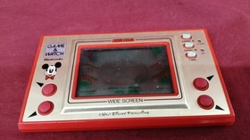 Nintendo Game and Watch MICKEY MOUSE Mc-25 Junk Used