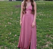 Women’s Lulus Pink Prom/Evening Dress, Size M