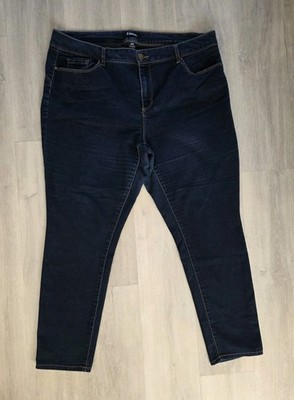 D.JEANS Gr. 20W indigo SKINNY LEG JEANS dunkelblau SLIM LEG d Jeans