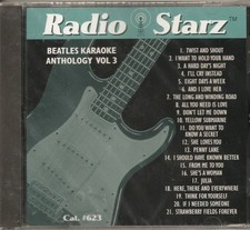 THE BEATLES - Radio Starz Karaoke Cdg All Hits Of The Beatles Vol. 3 -  CD