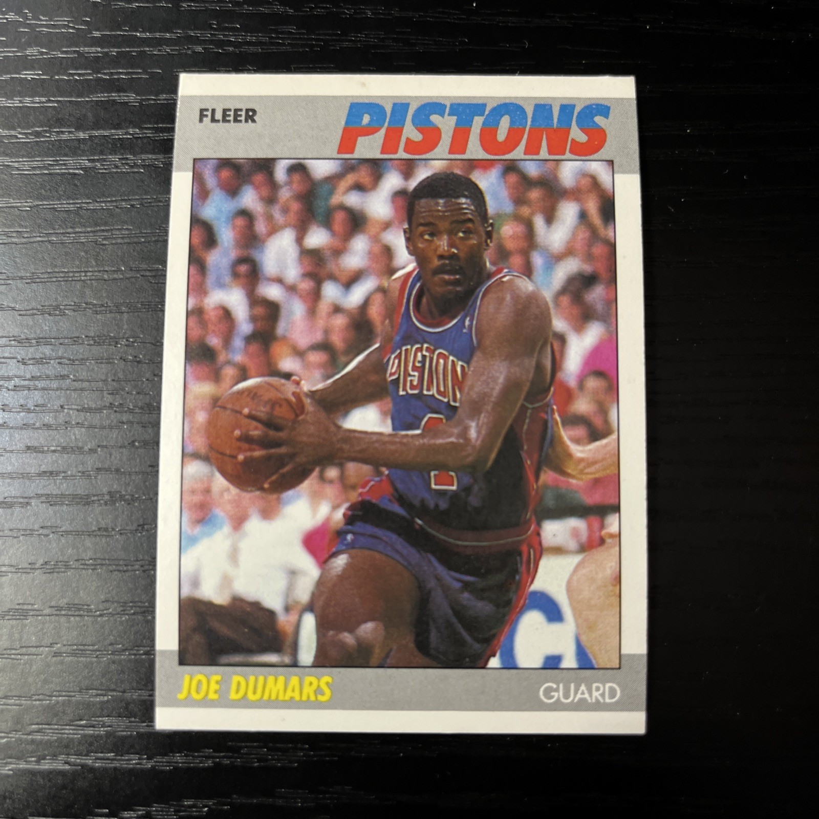 1987 FLEER 31 JOE DUMARS 