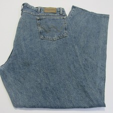 Wrangler Men’s Regular Fit straight leg Blue W42 / L35  SKU Y05761