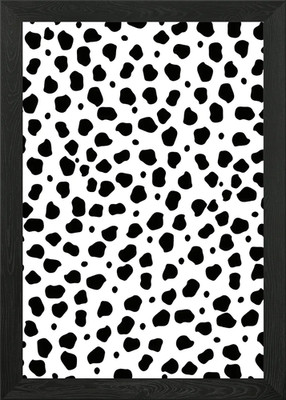 Gepard Tier BW Druck 1 gerahmtes Wandbild Poster Leinwanddruck Bild