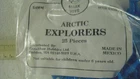 Marx Arctic/Alaska Recast Blue Lot of 25 Scientist Poses, SEaled in Bag