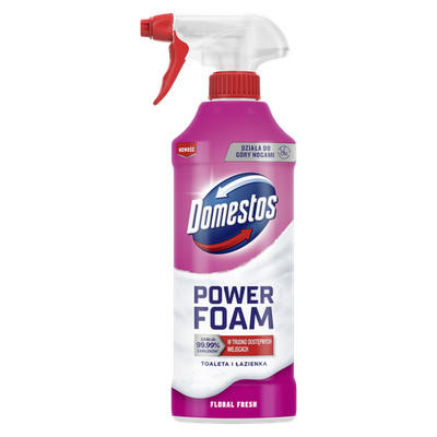 8720182795618 Domestos Power Foam Czyszcząca Piana Toaleta i Łazienka Floral Fre