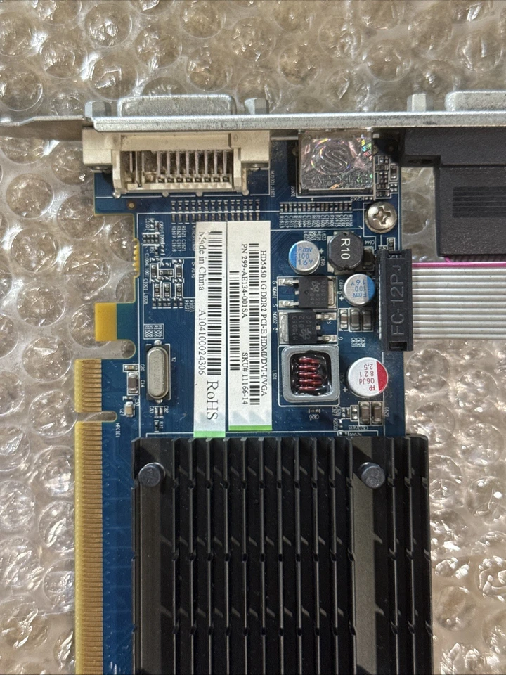 HD5450 1G DDR2 PCI-E HDMI/DVI-I/VGA Video Card  - Image 2 of 4