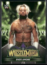 2018 Topps WWE Road To Wrestlemania #R-23 Enzo Amore Wrestlemania 34 Roster