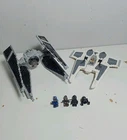LEGO Star Wars Mandalorian Fang Fighter vs. TIE Interceptor 75348 99% COMPLETE