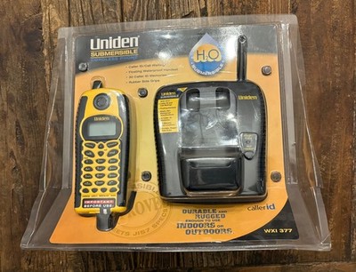 NEW - UNIDEN WXI 377 SUBMERSIBLE CORDLESS PHONE IN ORIGINAL PACKAGE