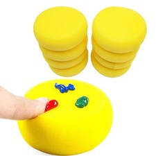 10 Pcs Sponge Painting Stencil Circle Stencils for Drawing Template