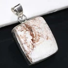 Wild Horse 925 Silver Plated Pendant 1.7" Jewelry Fashion Forwarded Jewelry GW