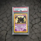 2000 Pokemon Gym Challenge 29 Sabrina's Gengar 1st Edition PSA 8