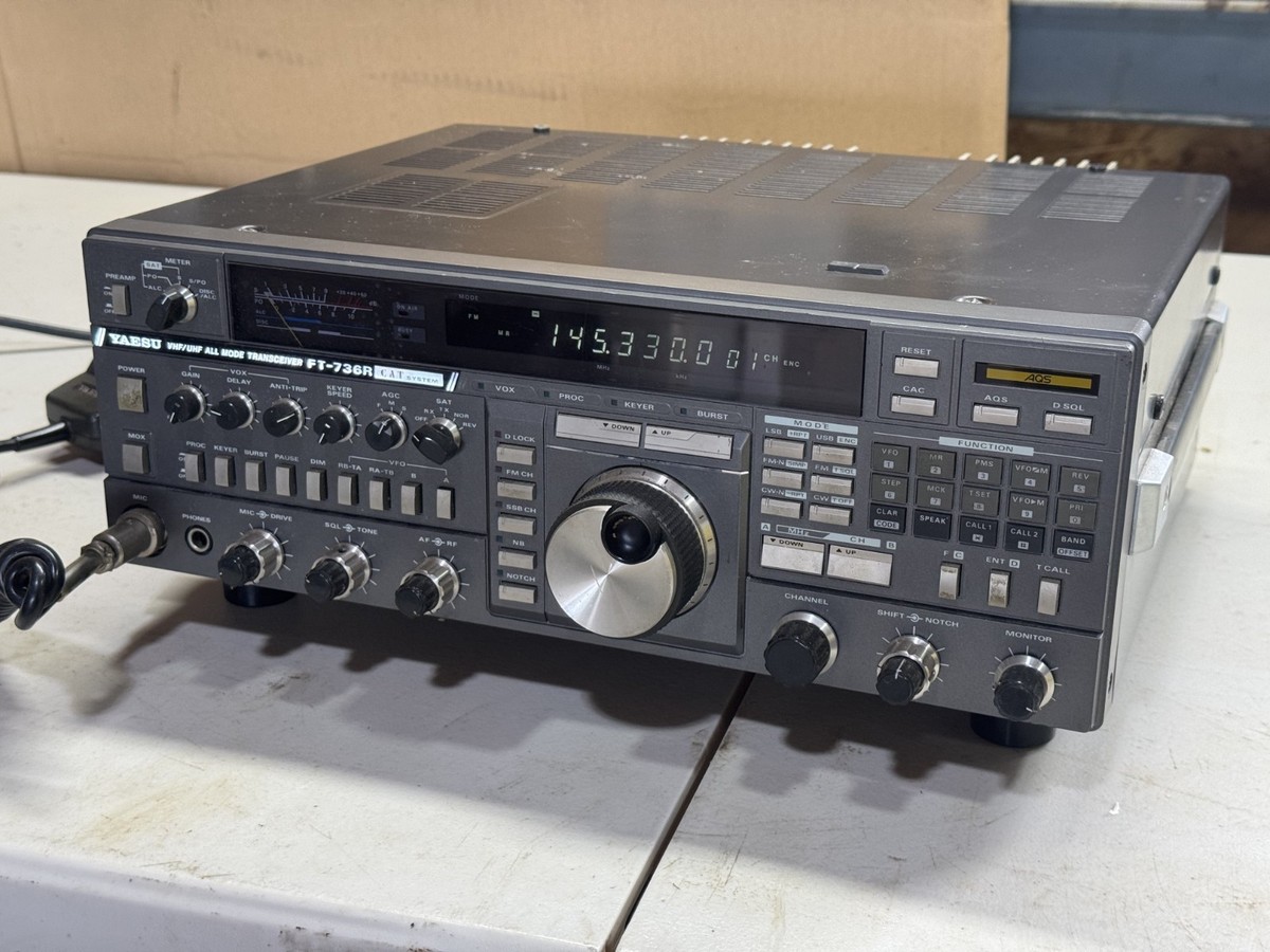 Yaesu FT-736 144/430 MHz All Mode Radio Transceiver for sale